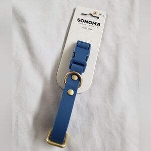 Sonoma Small Blue Pet Collar